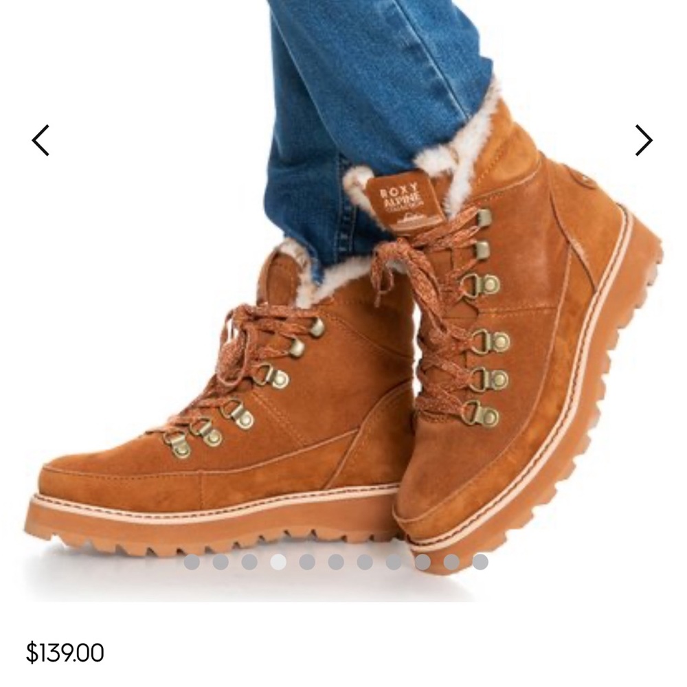 Roxy Winter Boots Chestnut Brown